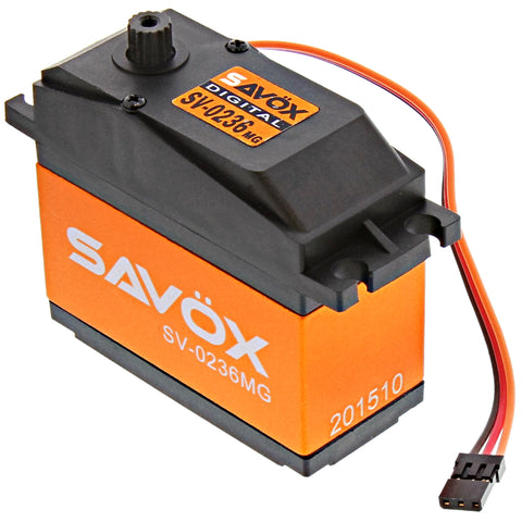 Savox SV-0236MG High Voltage 1/5 Scale 7.4V Digital Servo .17/555
