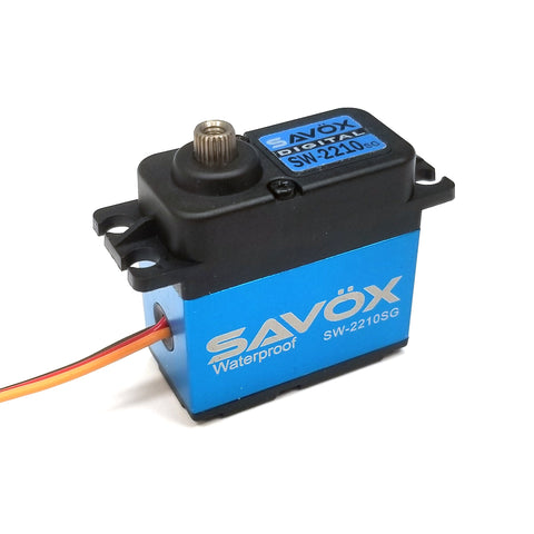 Savox SW-2210SG Waterproof Coreless Digital Steel Gear 7.4V Servo