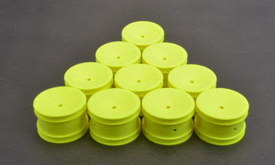 SCHU7461 U7461 Off-Road 1/10 Buggy Wheels, 12mm, Neon Yellow