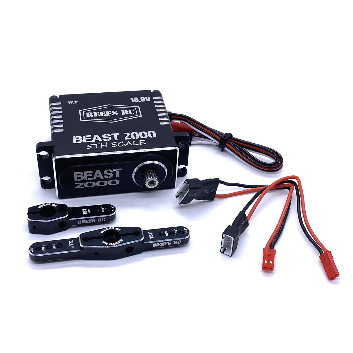 SEHREEFS103 REEFS103 Beast 2000 1/5th Scale HT High Speed Servo w/ Horn