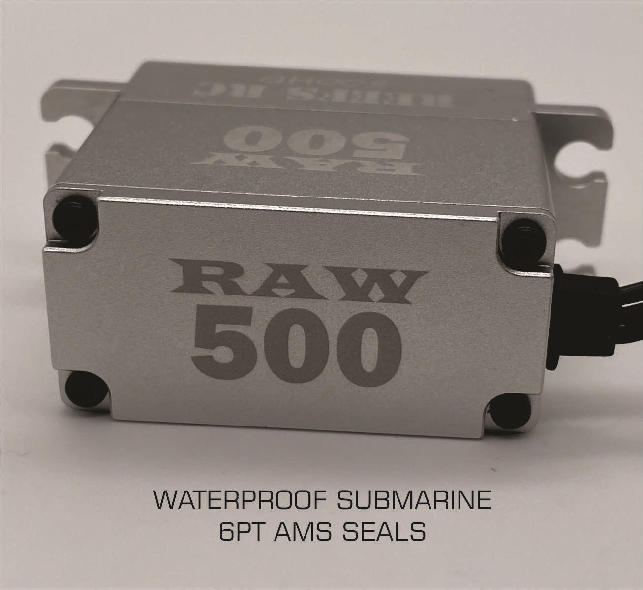 Raw 500 Waterproof High Torque 7.4V, Servo