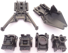 Stampede Skid Plates 6830X Front & Rear Bulkheads & Differential Covers