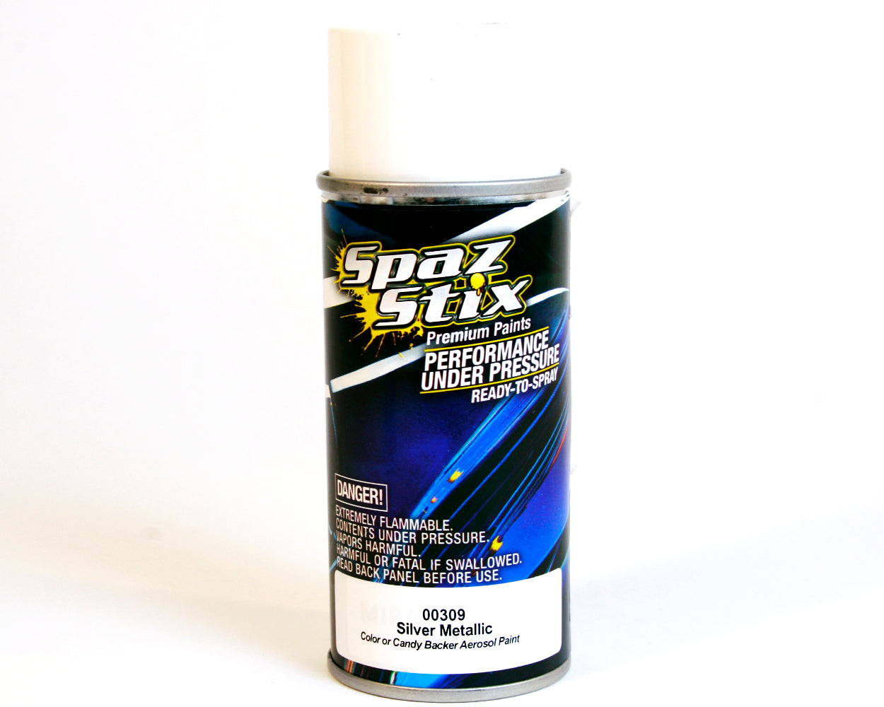 SZX00309 00309 Aerosol Paint, Metallic Silver/Candy Backer