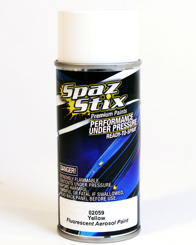 SZX02059 02059 Aerosol Paint, Yellow Fluorescent