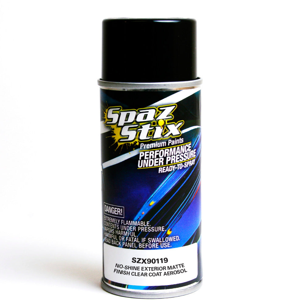 SZX90119 90119 Aerosol Paint, Exterior Matte Finish Clear Coat