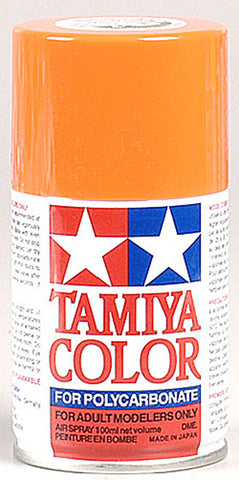 Tamiya 86007 PS-7 Polycarb Spray Paint, Orange