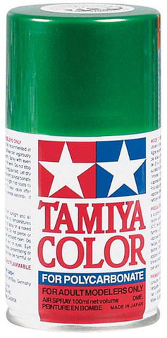 Tamiya 86017 PS-17 Polycarb Spray Paint, Metal Green