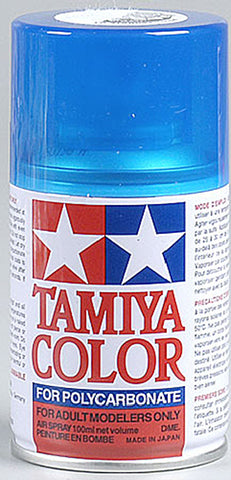 Tamiya 86039 PS-39 Polycarb Spray Paint, Translucent Lt. Blue