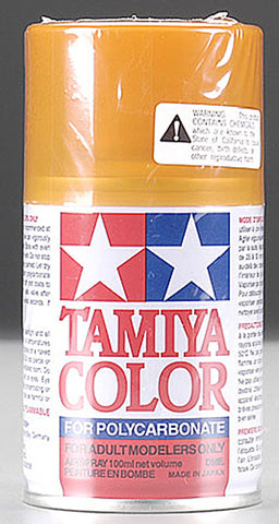 Tamiya 86043 PS-43 Polycarb Spray Paint, Translucent Orange