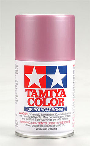 Tamiya 86050 PS-50 Polycarb Spray Paint, Red/Pink