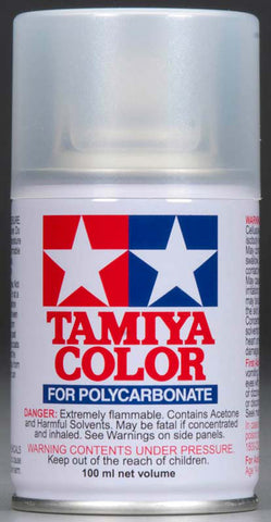 Tamiya 86058 PS-58 Polycarb Spray Paint, Pearl Clear