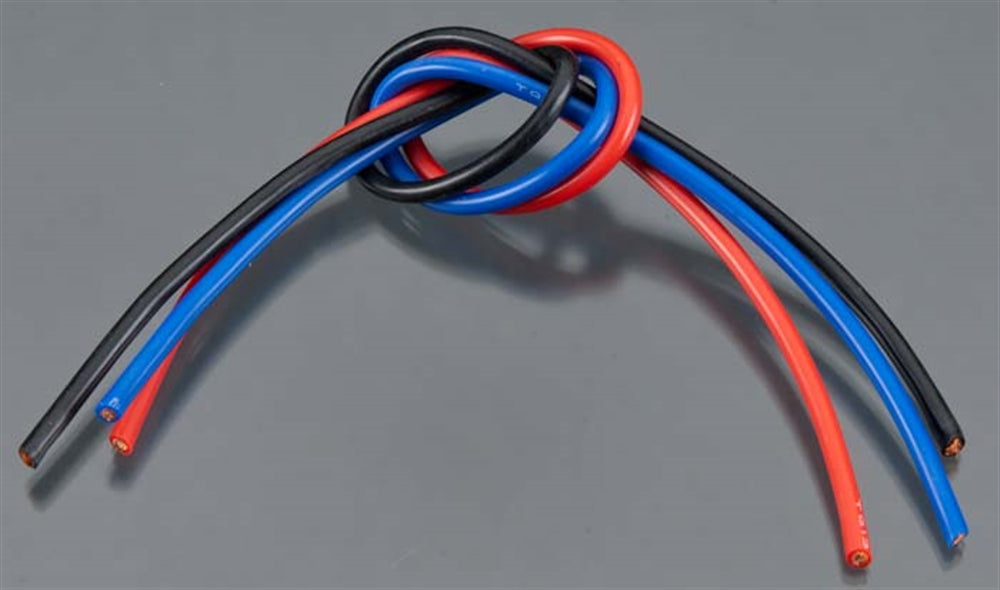 TQW1303 1303 13 Gauge Wire Kit, 1' ea Blk/Bl/Red