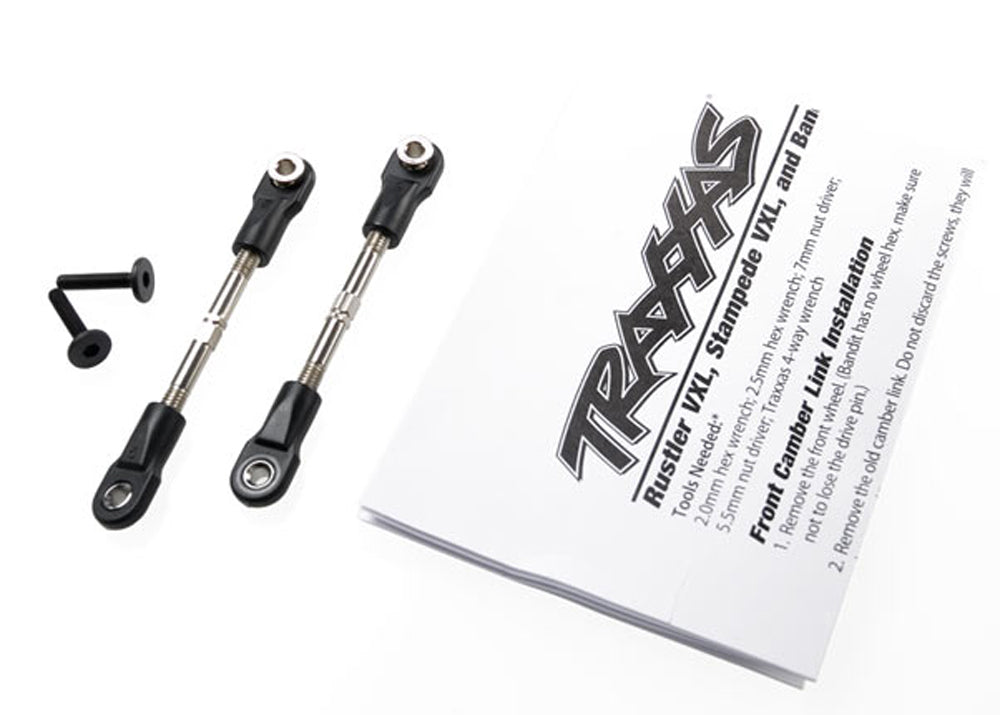 TRA2444 2444 Front Camber Link Turnbuckles, 47mm