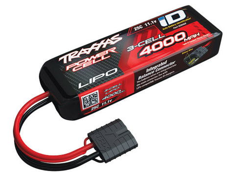 Traxxas 2849X Power Cell 3S LiPo Battery, 25C 4000mAh