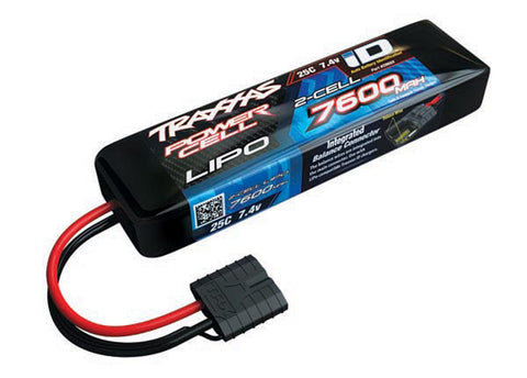 Traxxas 2869X Power Cell 2S Lipo Battery, 25C 7600mAh