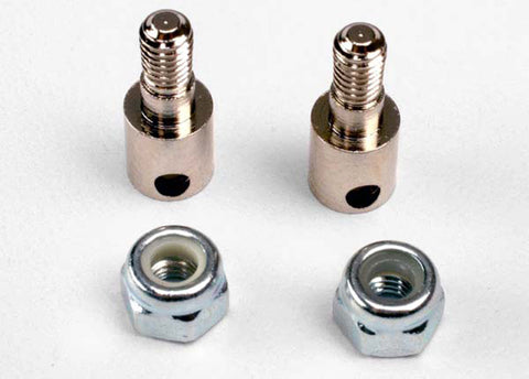 Traxxas 3180 Rod Guides & Lock Nuts