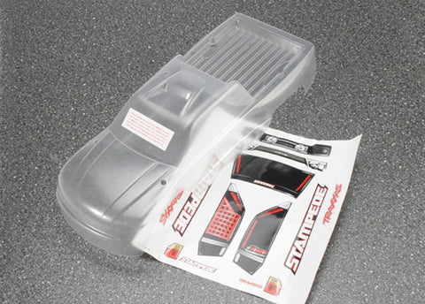 Traxxas 3617 Stampede Body, Clear & Decal Sheet