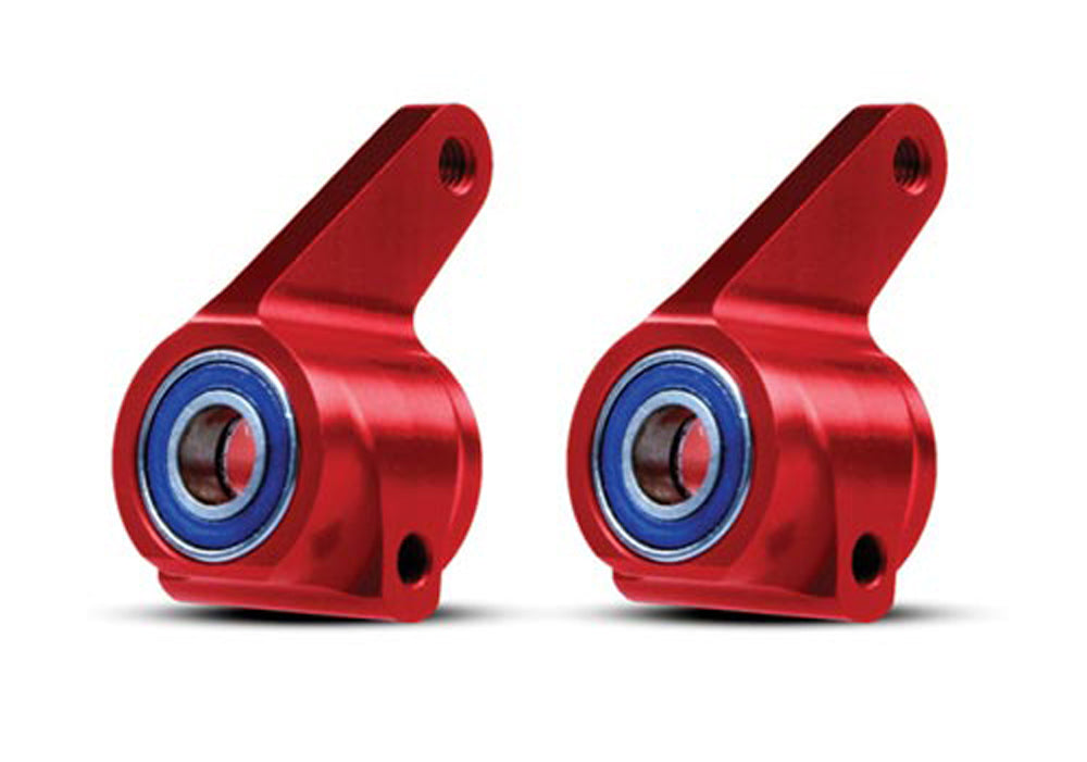 TRA3636X 3636X Aluminum Steering Blocks, Red