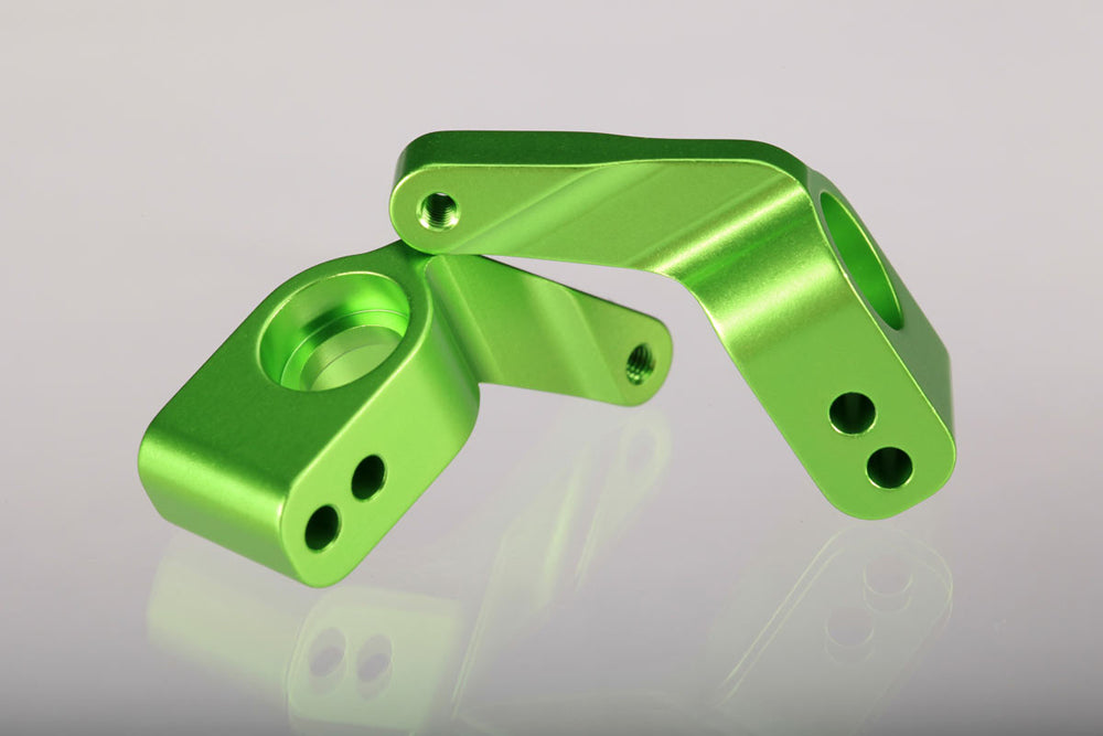 TRA3652G 3652G Aluminum Stub Axle Carriers, Green