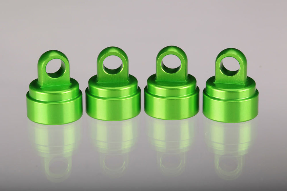 TRA3767G 3767G Aluminum Ultra Shock Caps, Green