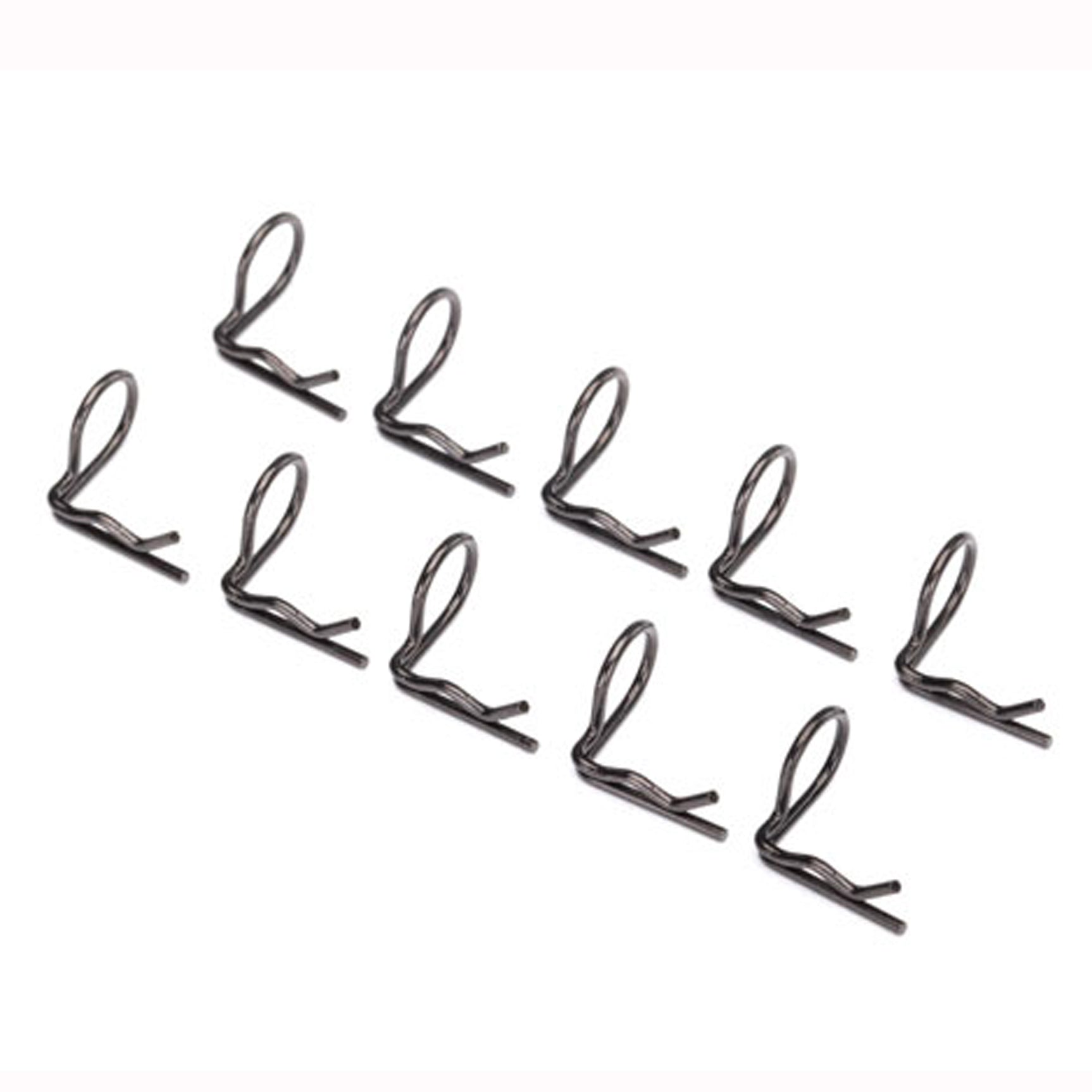 TRA3935A 3935A Angled Body Clips, 90-degree, Black