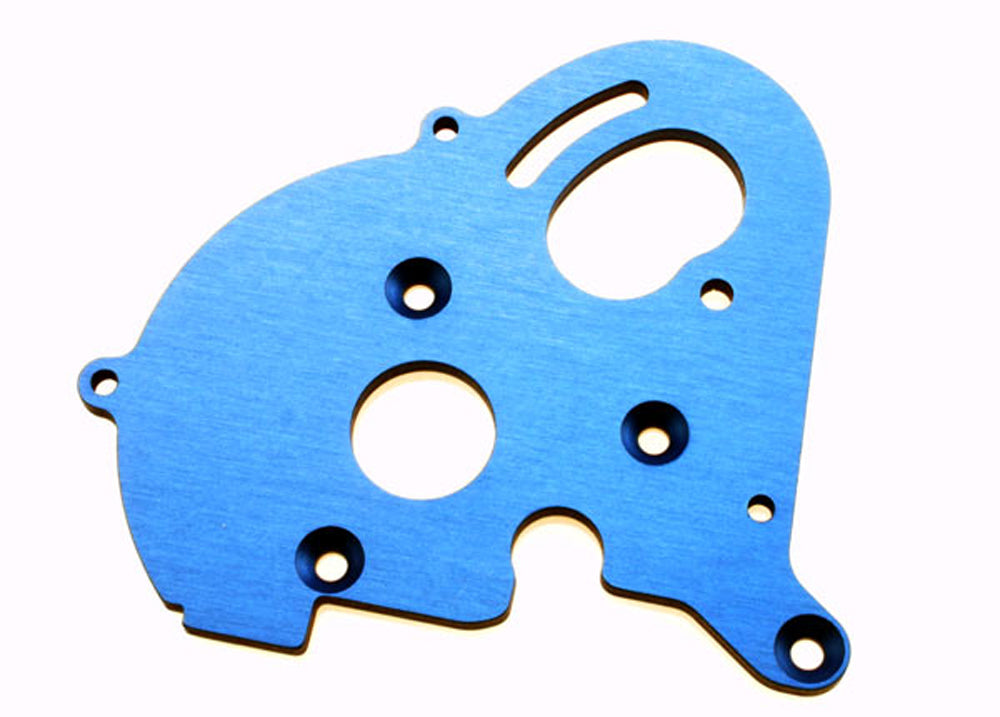TRA3997X 3997X Aluminum Single Motor Plate, Blue