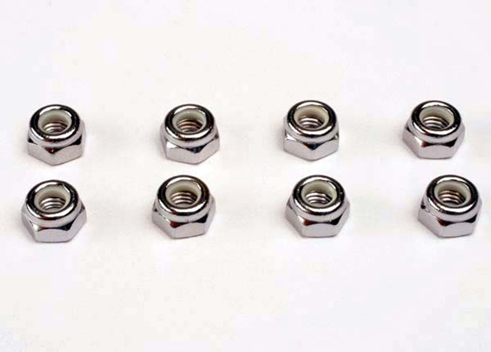TRA4147 4147 5mm Nylon Locknuts