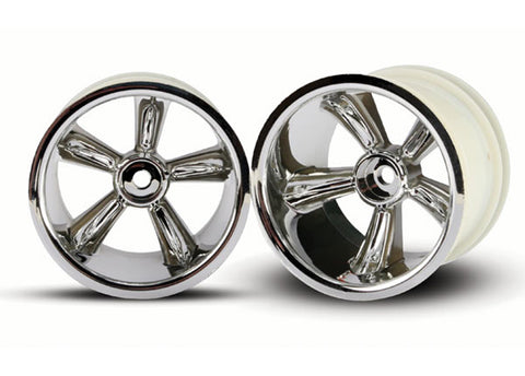 Traxxas 4172 TRX® Pro-Star 2.2" Wheels, Chrome, Rear