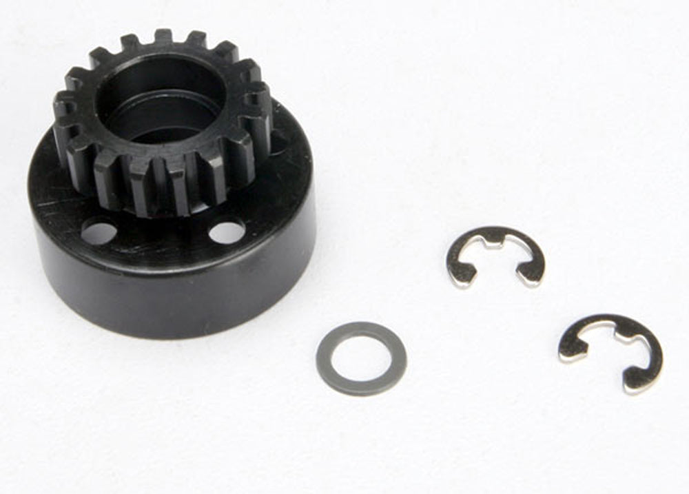 TRA5217 5217 Clutch Bell, 17T, Fiber Washer & E-Clips