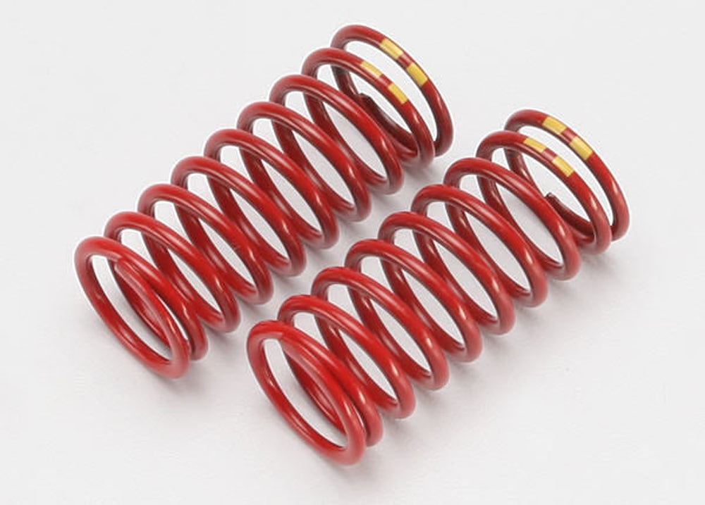 TRA5648 5648 GTR Long Shock Springs, 4.9 Rate Double Yellow