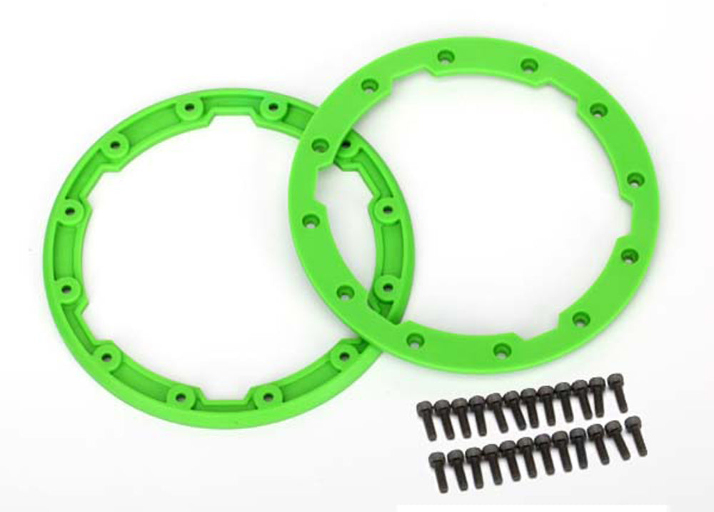 TRA5664 5664 Beadlock Style Sidewall Protector, Green