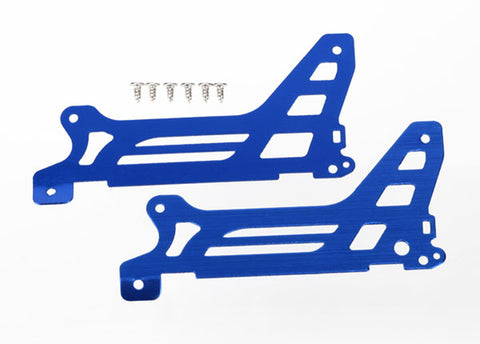 Traxxas 6328 Main Frame/Outer Side Plates - Blue