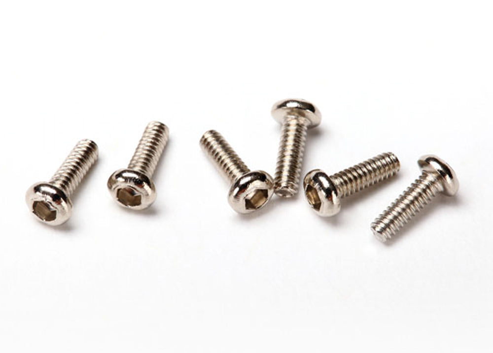 TRA6643 6643 Alias Button Head Machine Screws, 1.6x5mm