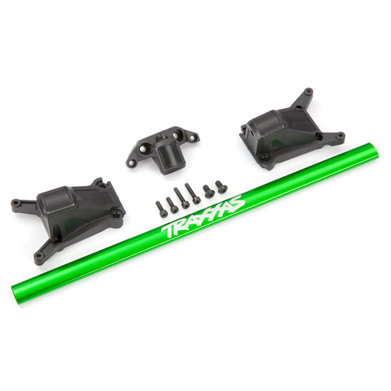TRA6730G 6730G Aluminum Chassis Brace Kit, Heavy Duty, Green