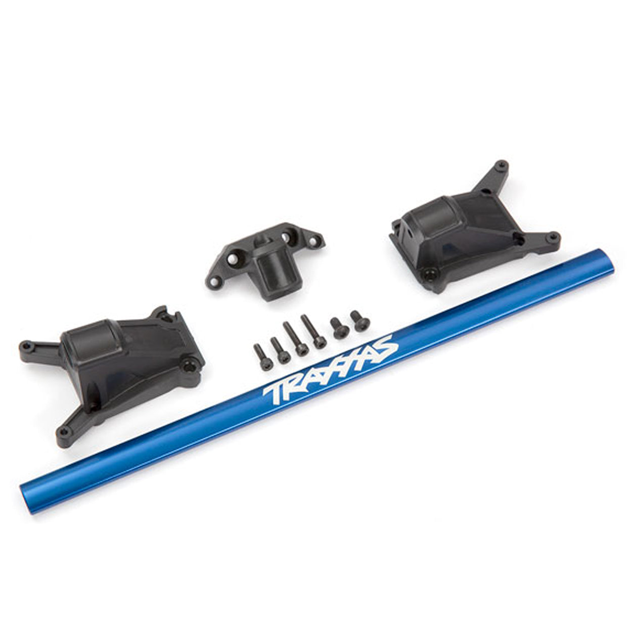 TRA6730X 6730X Aluminum Chassis Brace Kit, Heavy Duty, Blue
