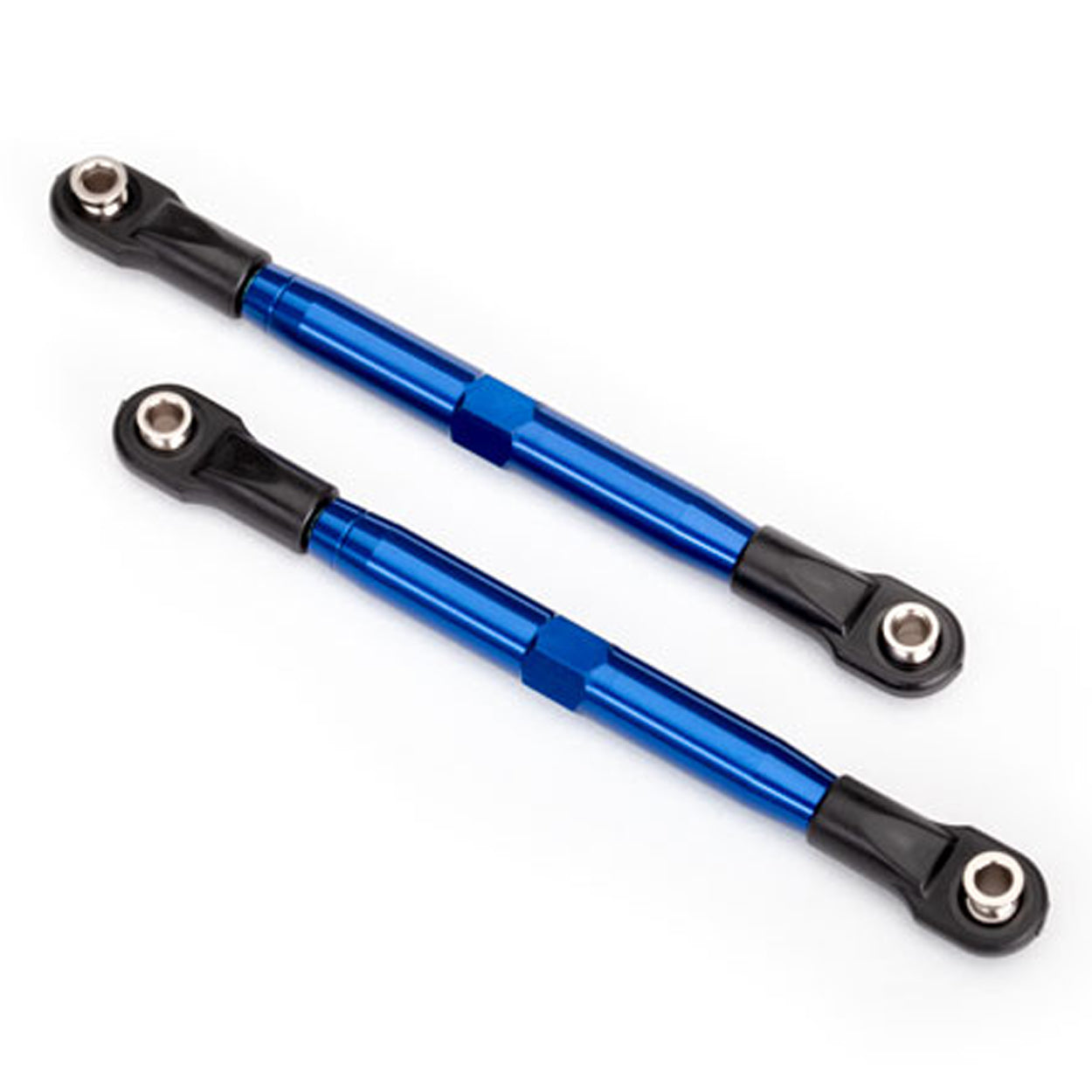 TRA6742X 6742X Front & Rear Aluminum Toe Links, Blue