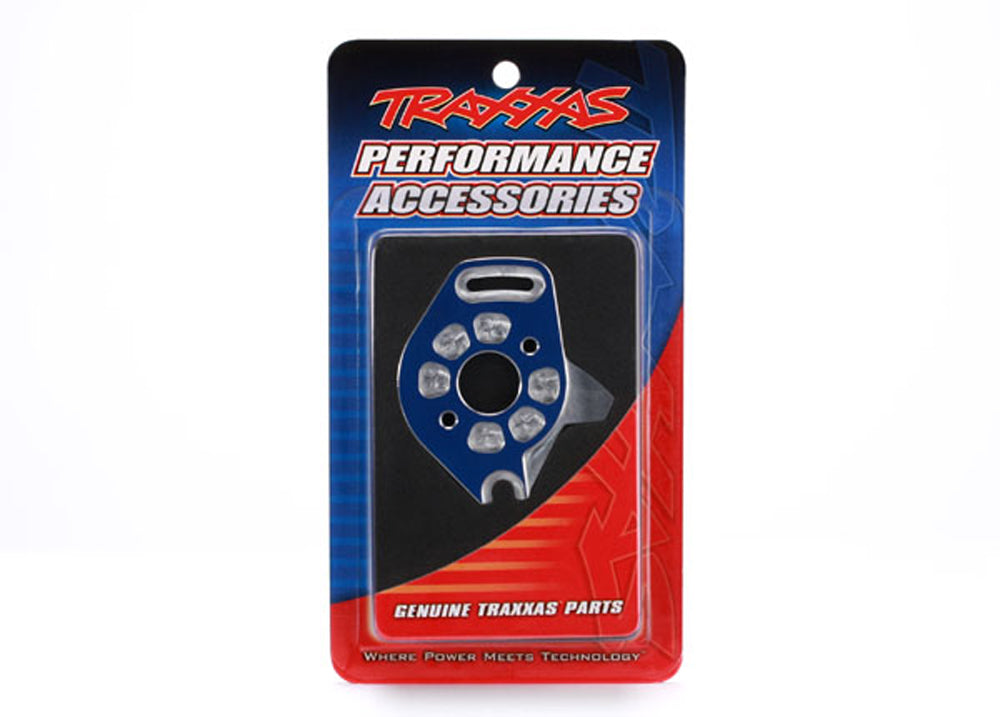 TRA6890X 6890X Aluminum Motor Plate, Blue
