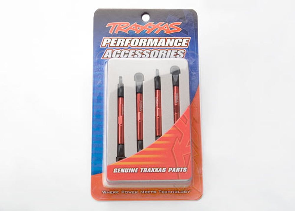 TRA7038X 7038X Aluminum Toe Links, Red