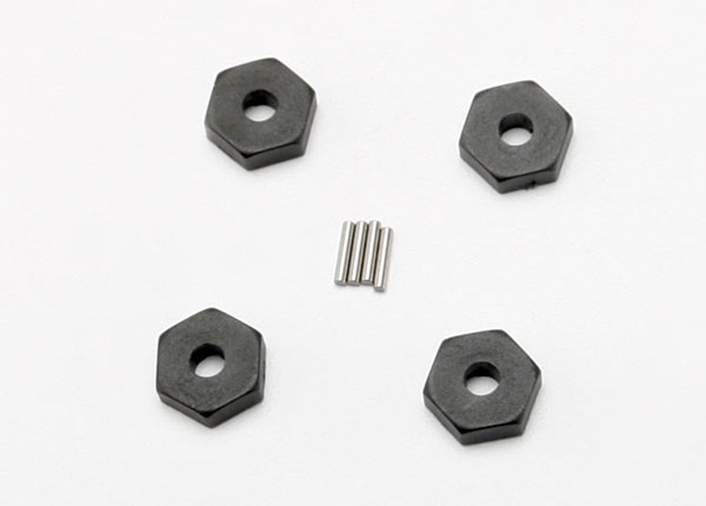 TRA7154 7154 Hex Wheel Hubs & Axle Pins
