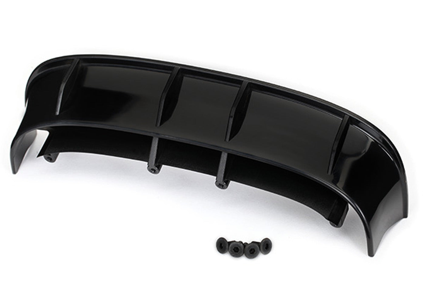 TRA7413 7413 Ford Fiesta Rally ST Wing, Plastic, Black