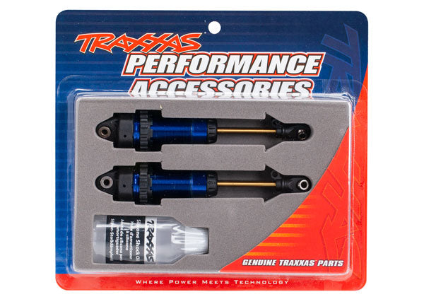 TRA7462 7462 Aluminum GTR XX-Long Shocks, Blue