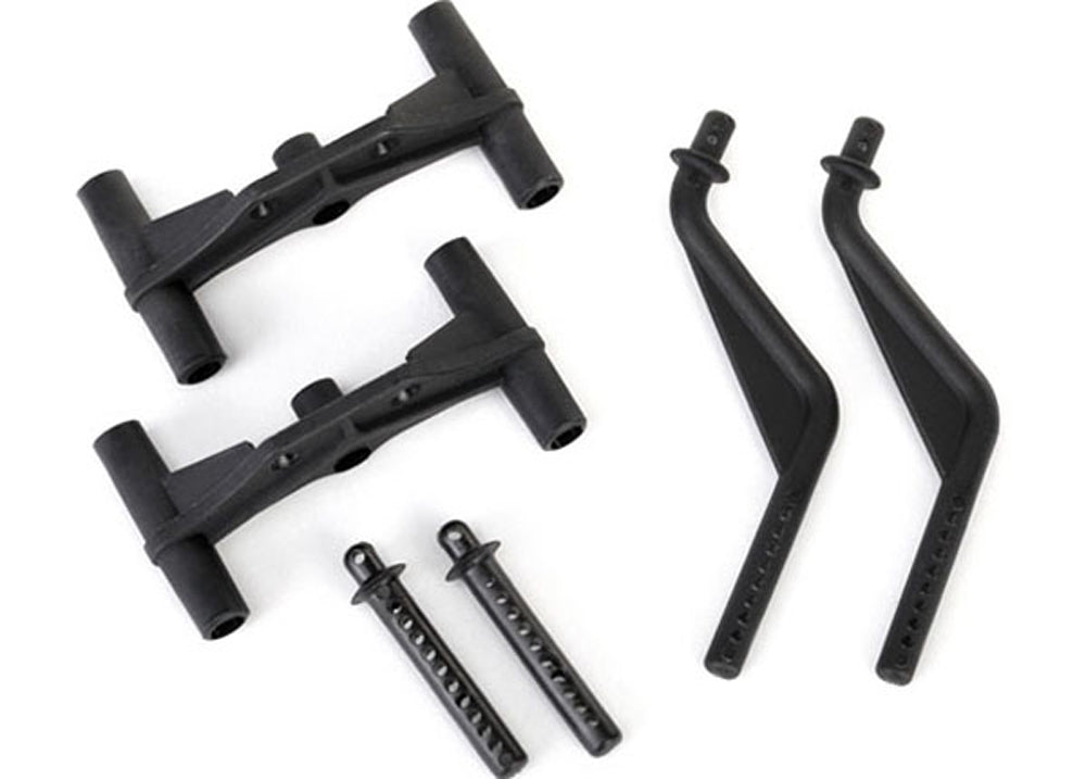 TRA7516 7516 Front & Rear Body Mounts Set, 1/18 Rally