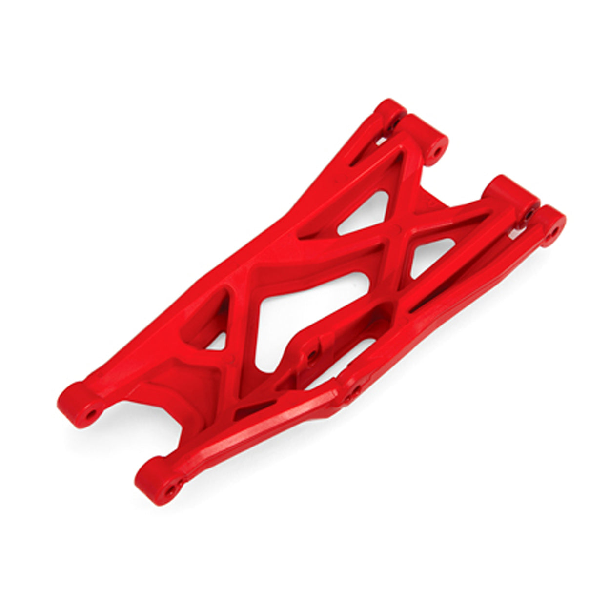 TRA7830R 7830R Lower Right Suspension Arm, HD, Red, X-Maxx