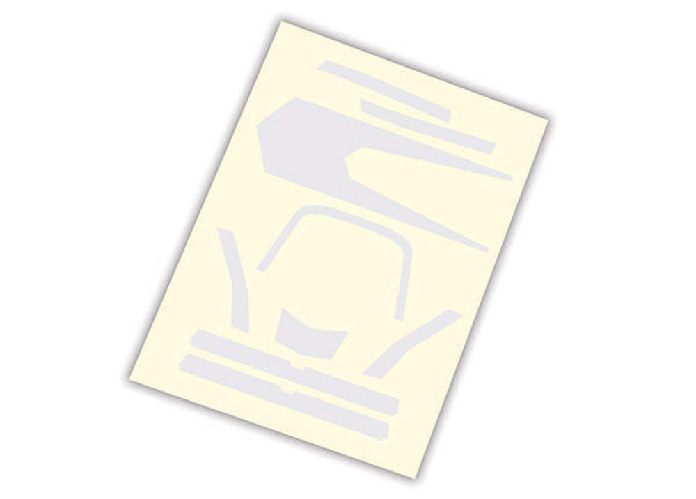 TRA7984 7984 Aton High Visibility Decals, White