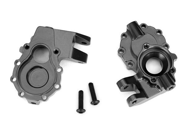 TRA8252A 8252A Front Aluminum Inner Portal Drive Housing, Gray