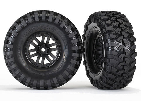Traxxas 8272 Canyon Trail Tires, TRX-4 1.9" Wheels, Black