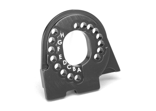 TRA8290A 8290A Aluminum Motor Mount Plate, Charcoal Gray