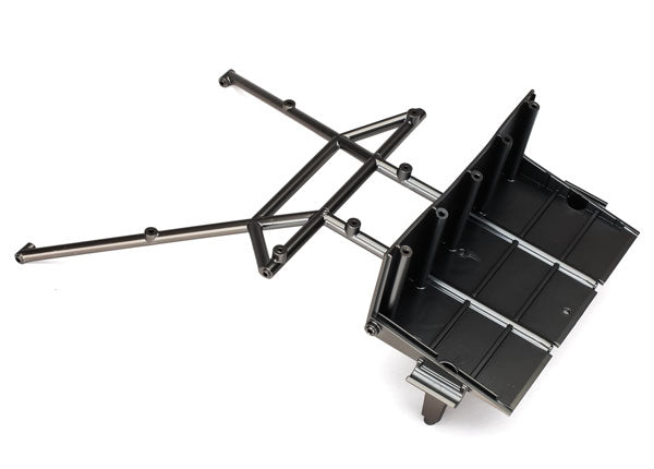 TRA8432X 8432X Tube Chassis Rear Center Section, Satin Blk Chrome, UDR