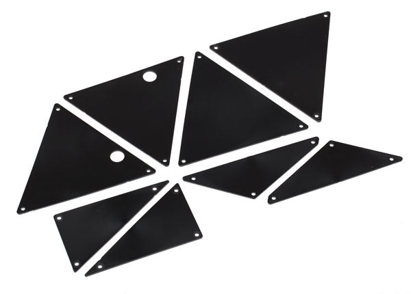 TRA8434 8434 Tube Chassis Inner Panel Set, Plastic, Black
