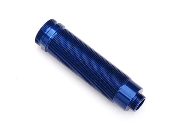 TRA8452X 8452X Aluminum GTR Shock Body, 64mm, Threaded, Blue